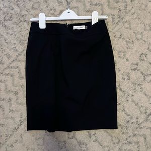 Navy Calvin Klein pencil skirt